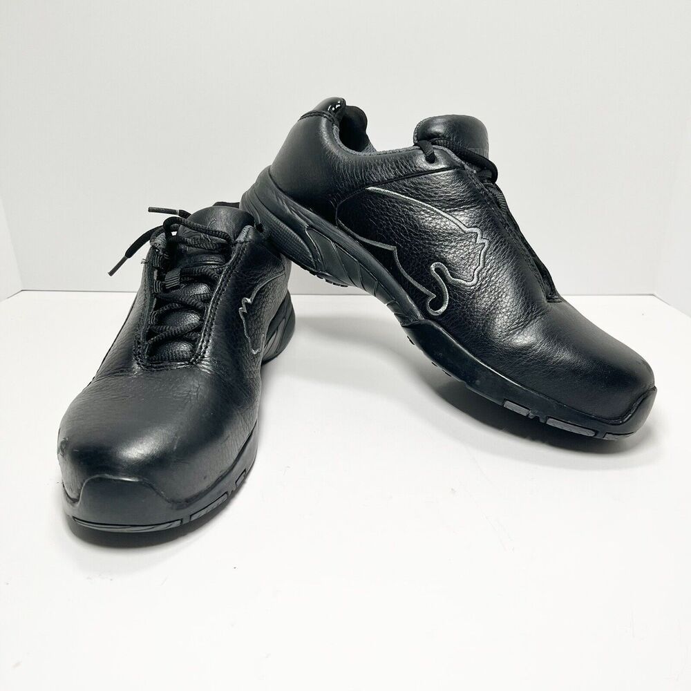 Puma Safety Shoe Velocity WNS Low Black ASTM F2413-11 642855 Size 6.5 Women